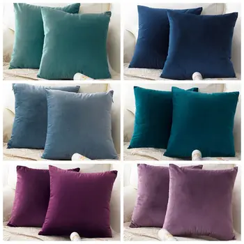 

New Nortdic Style Super Soft Velvet Cushion Cover for Sofa Bed Car Throw Pillow Cover Decorative Pillow Case 30x50/40x40/45x45cm