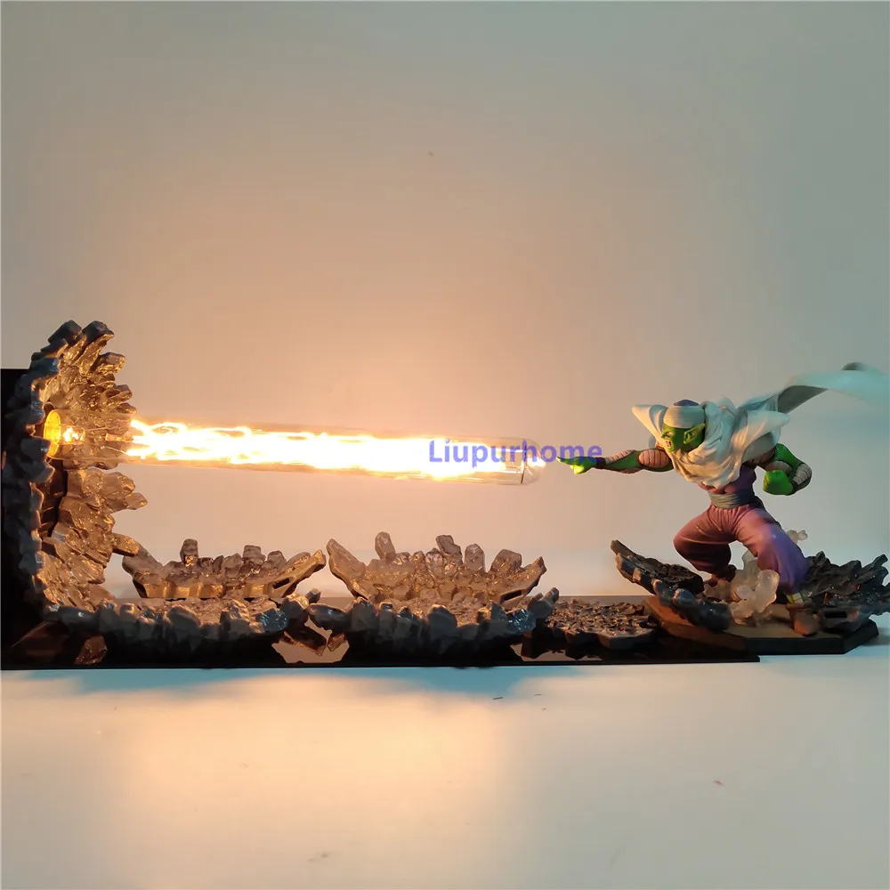 Dragonball Lampara Dragon Ball Z Piccolo Makankosappo DIY Led Table Lamp Dragon Ball Super Piccolo Special Beam Cannon LED Light