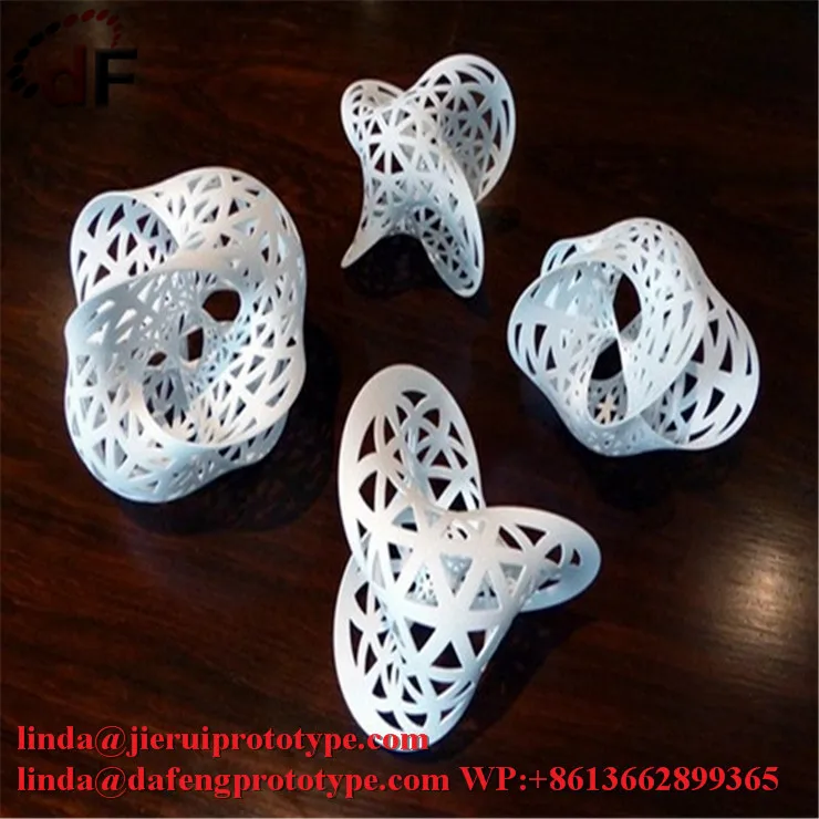 Быстрый пластиковый прототип печатания 3d, части печатания 3d высокого качества пластиковые