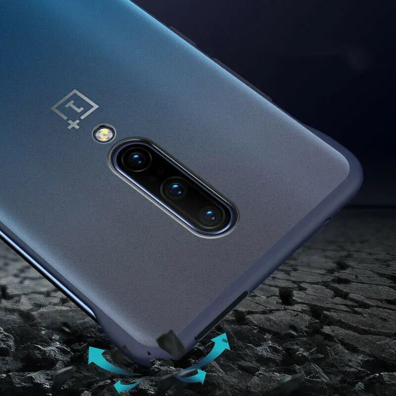 Бескаркасный чехол для OnePlus 7 Pro 6 6 t прозрачный жесткий чехол для One Plus 7pro 6 t Защитный матовый чехол для телефона 1+ 7