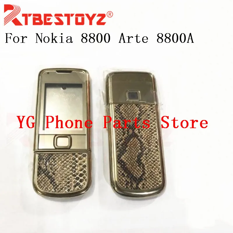 RTBESTOYZ OEM Змеиный узор полный корпус Чехол английская клавиатура для Nokia 8800 Arte 8800A