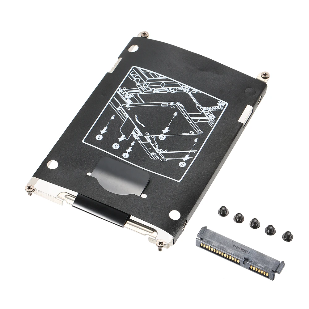 SATA жесткий диск HDD Caddy+ Разъем для hp EliteBook 2560 P 2570 P серии