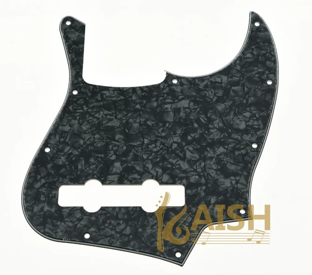 USA Spec 5 String Standard Jazz J Bass Pickguard Scrach Plate Black
