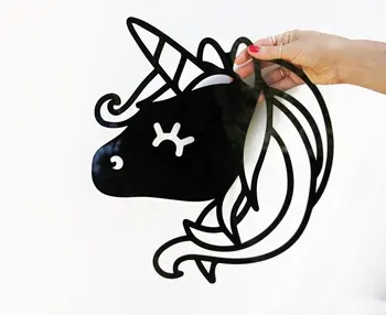 

Wall Hanging Perspex Laser Cut Unicorn, Nursery Decor, Kids Room Decor, Girls Room Decor