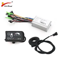 36 V 250 W 350 W 48 V 500 W kontroler LED810 wyświetlacz miernik PAS zestaw E-do konwersji roweru zestaw podwójny tryb czujnikiem halla i sali bezczujnikowy