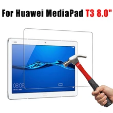 Для huawei mediapad t3 8,0 Защитное стекло для huawei ipad t3 8,0 дюймов стекло Защитная пленка для экрана из закаленного протектор Защитная пленка с уровнем твердости 9 h