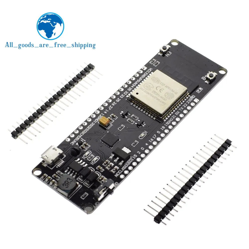 

TZT WEMOS WiFi & Bluetooth Battery ESP32 development tool ESP32 battery esp8266 ESP WROOM 32 ESP32 good