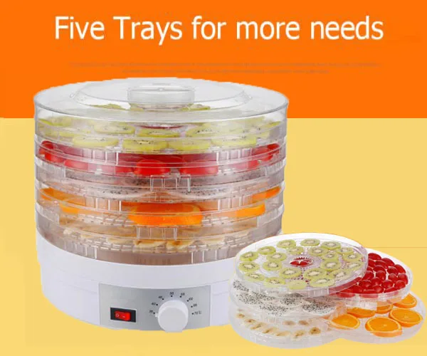 

Household dried fruit machine Fruits and vegetables dehydration dry meat food machine Snacks in the dryer