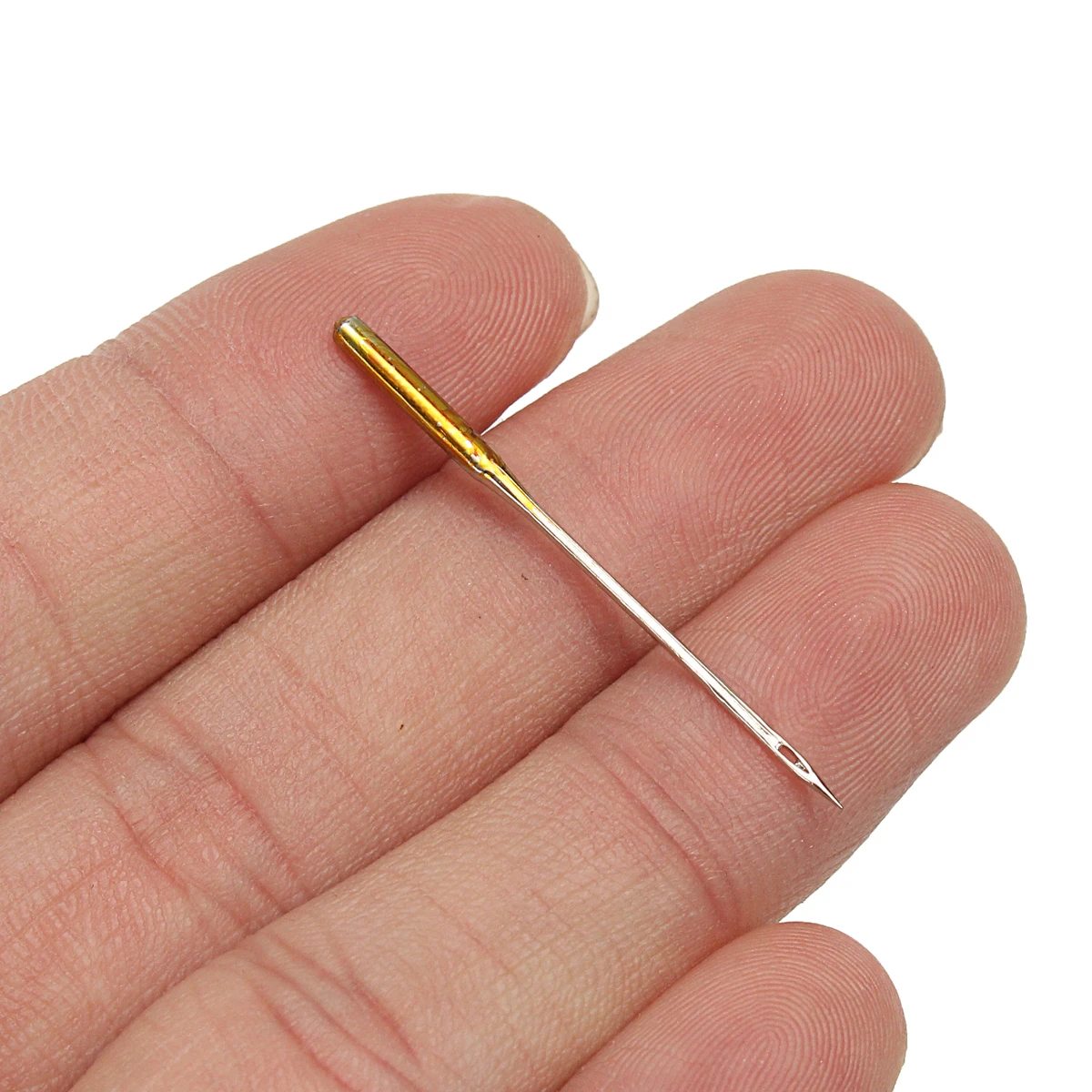 JX-LCLYL 50pcs New Sewing Machine Needle Regular Ball Point Size 90/14 No.14 For Singer