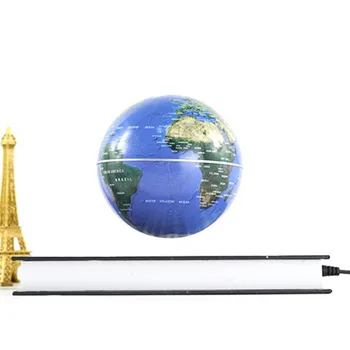 

Innovative 3 inch Book Magnetic Levitation Floating Anti Gravity Globe World Map Magnetic Rotating Globe Discoloration