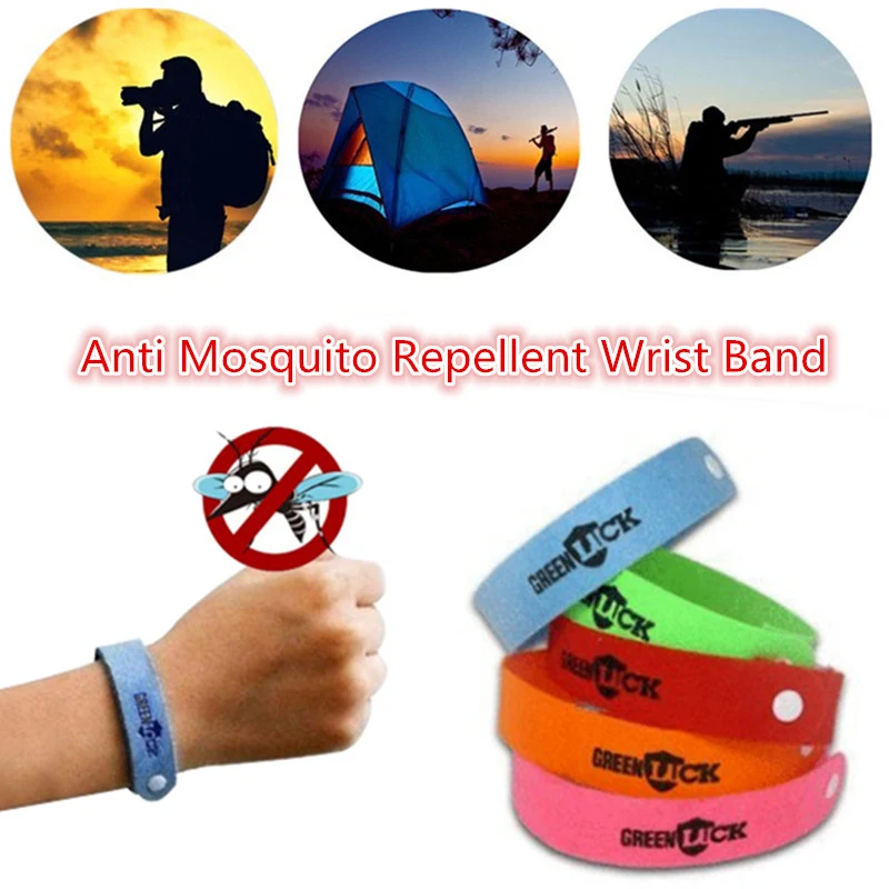 

1/10 pieces Anti Mosquito Bug Repellent Wrist Band Bracelet Insect Nets Bug Lock Camping Safer Anti Mosquito Bracelet Outdoor