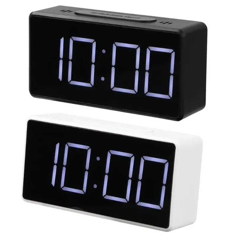 

LED Digital Alarm Clock with USB Port Snooze Table Clock Electronic Clock