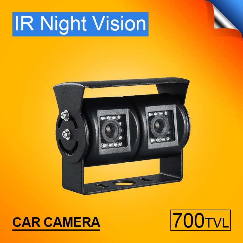 Outdoor Car Rear View font b Camera b font Security Car Parking System HD Dual Cam