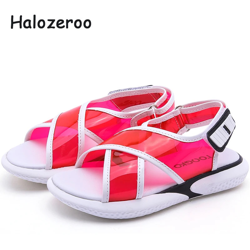 

Summer 2019 New Kids Beach Sandals Baby Boys Sport Sandals Children Casual Sandals Girls Black Shoes Brand Flats Fashion Sandals