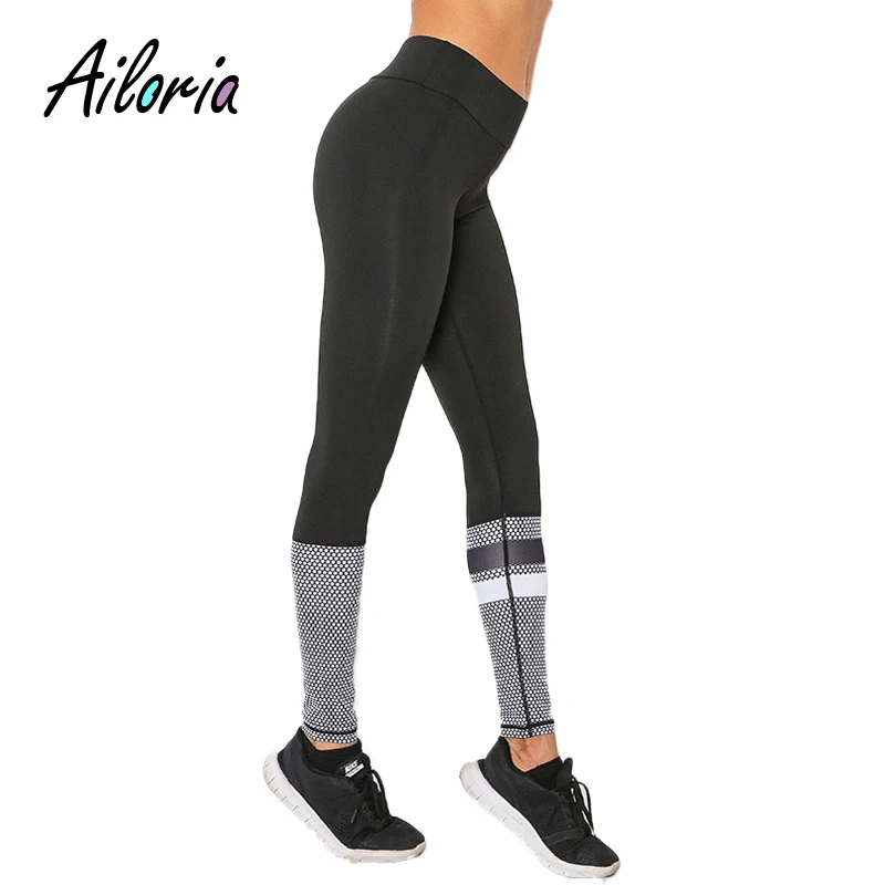 Ailoria бренд Лидер продаж леггинсы в горошек леггинсы для фитнеса с рисунком высокие эластичные леггинсы брюки для женщин