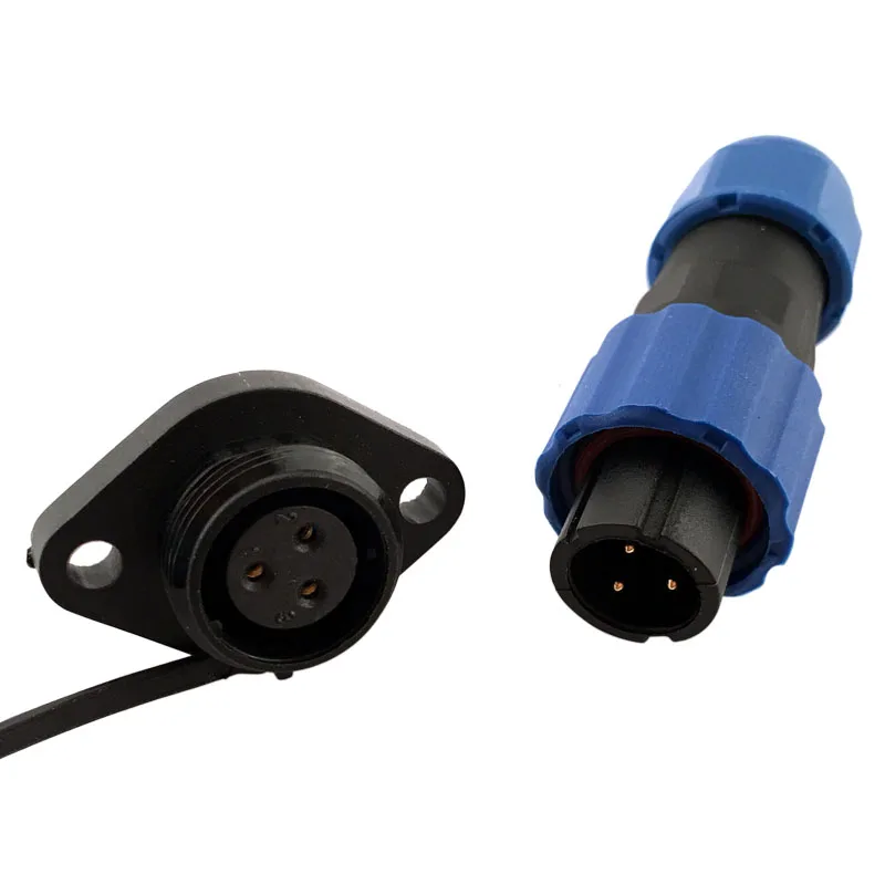 

SP1310 SP1312 waterproof connector SP13 2pin 3pin 4pin 5pin 6pin 7pin 9pin IP68 connectors plug and socket