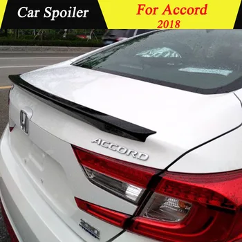 

For Honda Accord 2018 10Th Rear Spoiler High Quality ABS Material Primer Color Car Tail Wing Decoration Trunk Spoiler