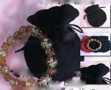 500 шт/уп. Черный цвет 9x12 см подарочные пакеты/Подарочный мешочек/ювелирные изделия Bgas/ювелирные изделия мешочек/бархатные сумочки VB0008