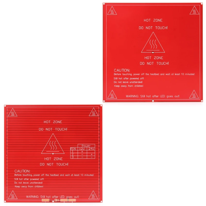 

3D Printer PCB Heatbed MK2B Heat Bed 12/24 Dual Power Hot Plate Module 214x214mm