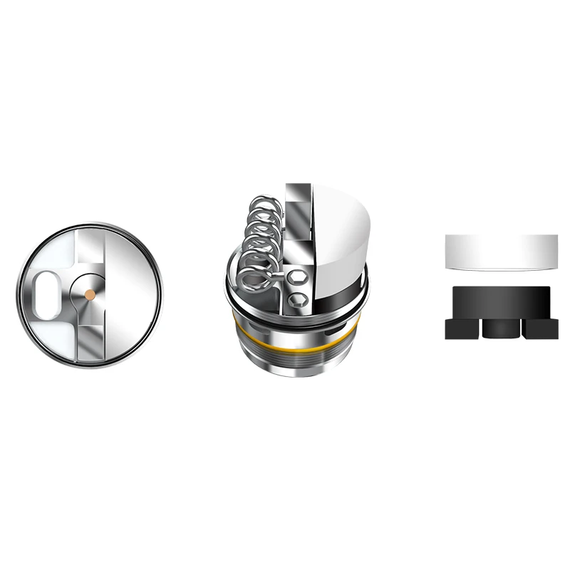 Original Aspire Cleito 120 RTA System High Quality RTA System Dual coil velocity-style Deck DIY for E Cigarette Cleito 120 Tank 02