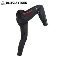 Весна и осень, Мужские штаны для велоспорта, длинные велосипедные штаны, дышащие спортивные штаны с карманами, одежда для велоспорта