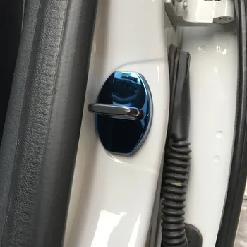 

Car Styling Door Lock Covers 4pcs For Audi A1 A3 A5 A4 A6 Q3 Q5 Q7 Stainless Steel Protective Case