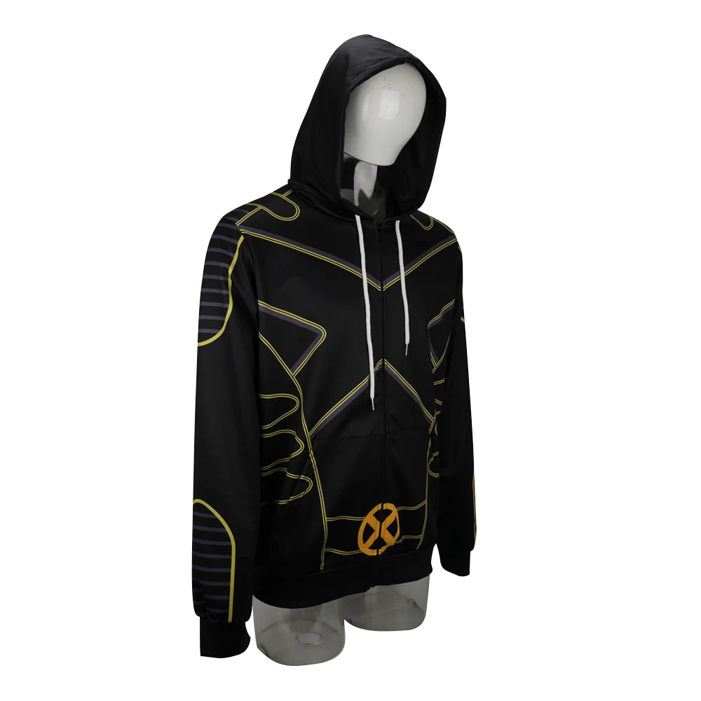 New X-Men The Gifted Hoodies Cosplay Costume Men Adult Jacket Sweatershirts Man Outfit Coat DC Movies Halloween Party Prop (7)