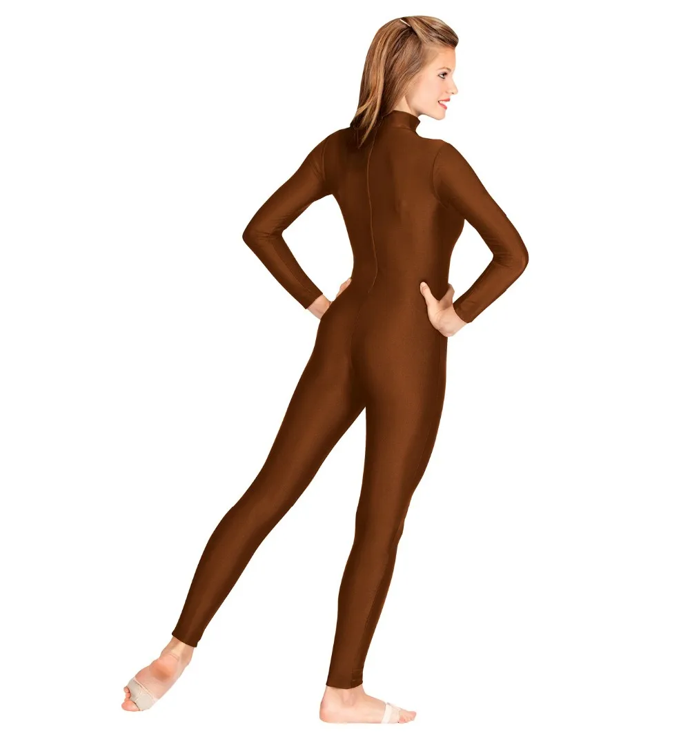 Adult Unitards Mock Neck Long Sleeve Men Spandex Lycra Gymnastics Unitard Bodysuit Full Length Women Ballet Dance Wear Adult Unitards Mock Neck Long Sleeve Men Spandex Lycra Gymnastics Unitard Bodysuit Full Length Women Ballet Dance Wear