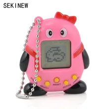 1 шт. Забавный милый пингвин кибер детская игрушка для домашних животных 49 домашних животных в одном виртуальном питомце игра с брелоком кольцо автомобиль орнамент аксессуары