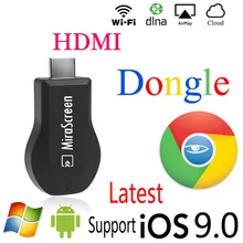 2016 НОВЫЙ TV Stick Dongle EasyCast DLNA Airplay Miracast Wi-Fi Дисплей Приемника Airmirroring резервирования Chromecast EZCast М2