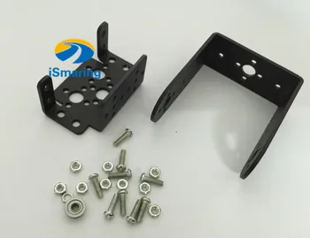 

Official iSmaring 2 DOF Short Pan and Tilt Servos Bracket Sensor Mount Kit For Robot Arduino CompatibDiy Tracked Crawlele MG995