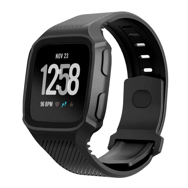 Для Fitbit Versa Replaecement ремешок Двухцветный силиконовый ремешок для Fitbit спортивный ремешок аксессуары для часов