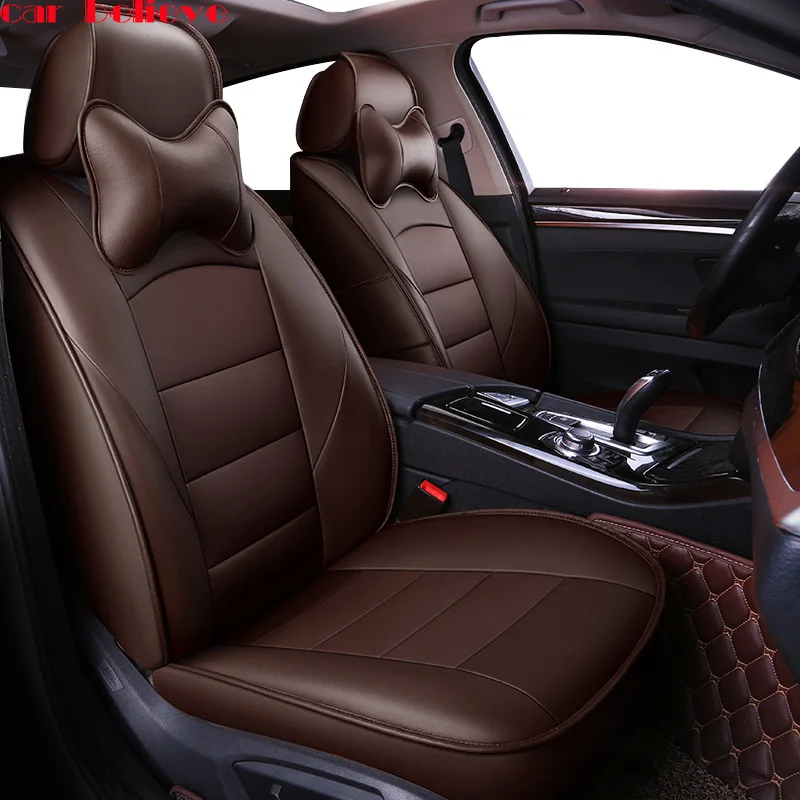 Car Believe Cowhide car seat cover For hyundai solaris 2017 creta