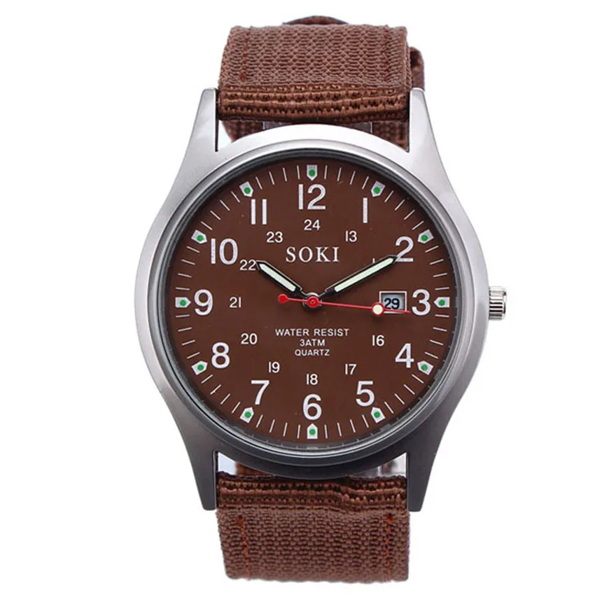 2018 Новое поступление модные мужские наручные часы лучший бренд soki Роскошные