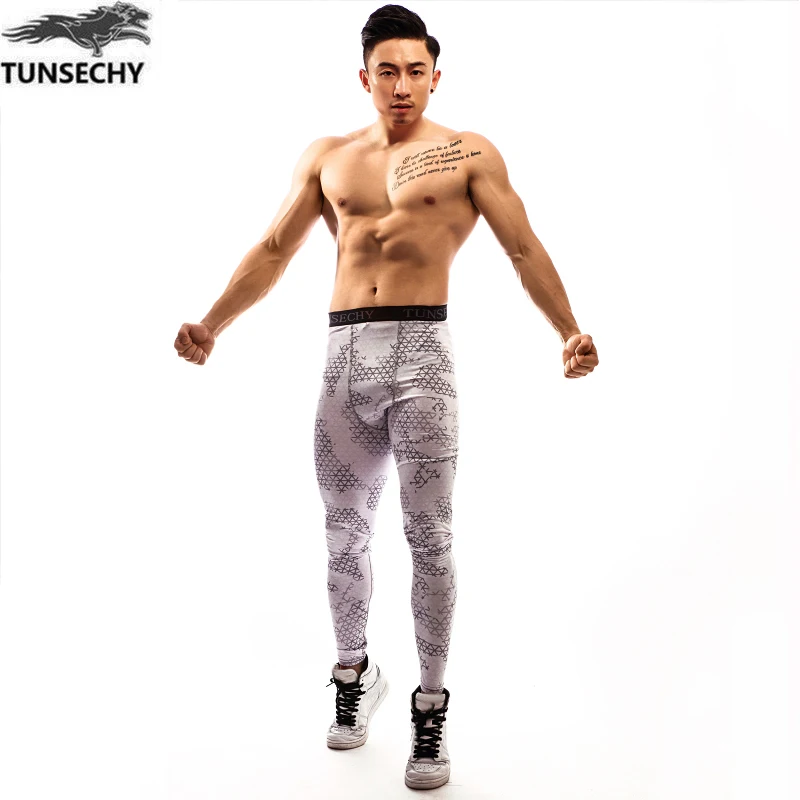 

TUNSECHY Winter Thermal Underwear Men Brand Men's Thermo Underwear Male Warm compression tight Long Johns Free transportation