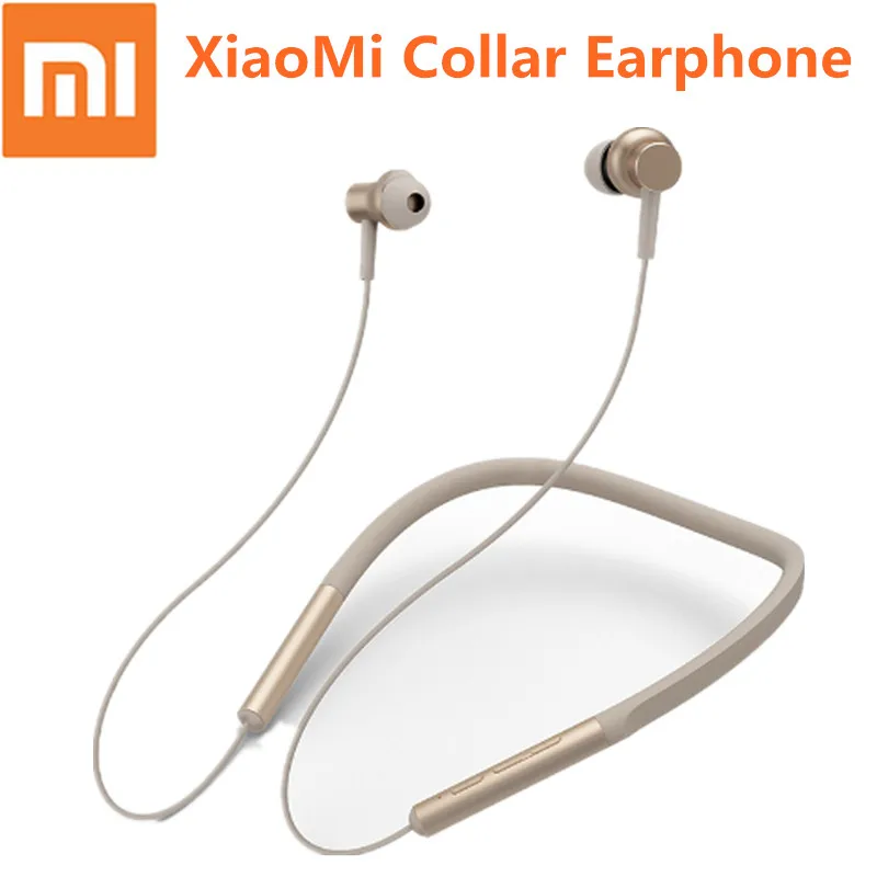 

Xiaomi Mi Bluetooth Neckband Collar Headset wireless Sport Dual Driver Earphones Apt-X earbuds mic stylish headphones Earphones