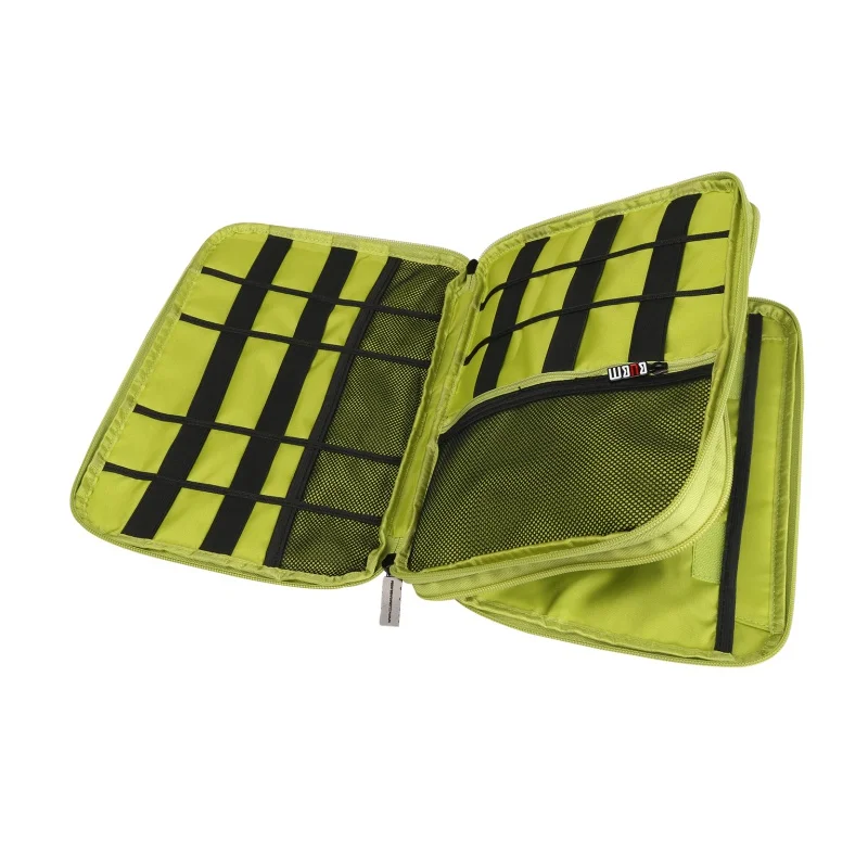

Universal Double Layer Travel Gear Storage Box Organizer / Electronics Accessories Bag / Battery Charger Case