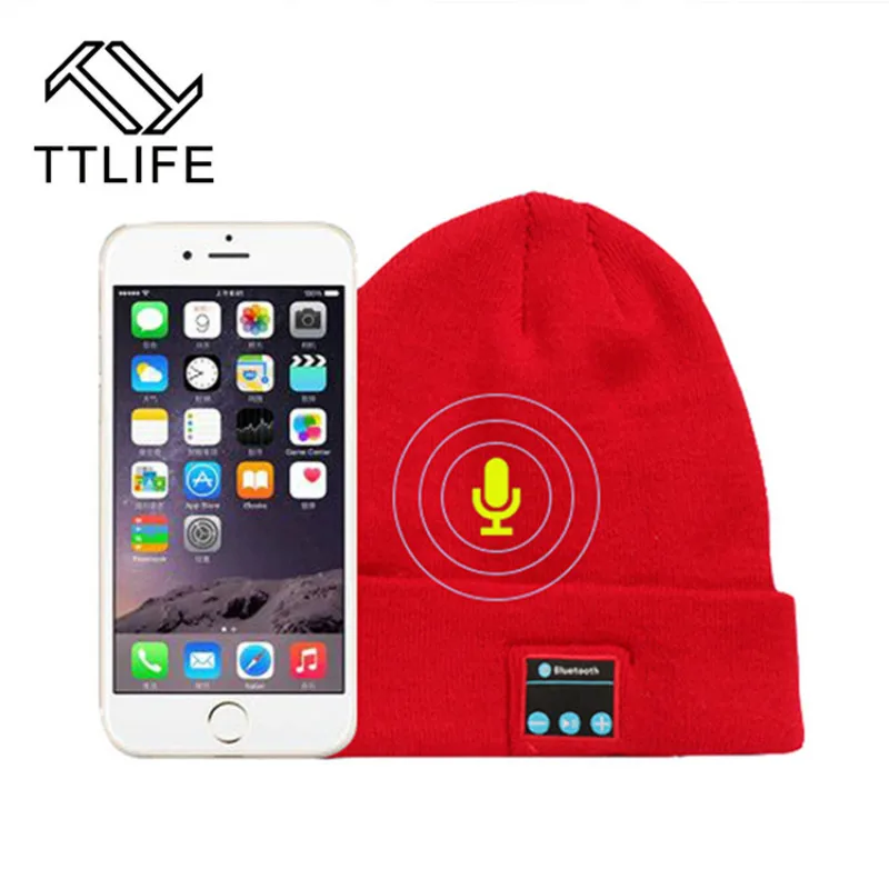 

Smart Wireless Sport Earphone Hat Bluetooth In-ear Earphone Voice Control Noise Reduction With Mic Hands Free