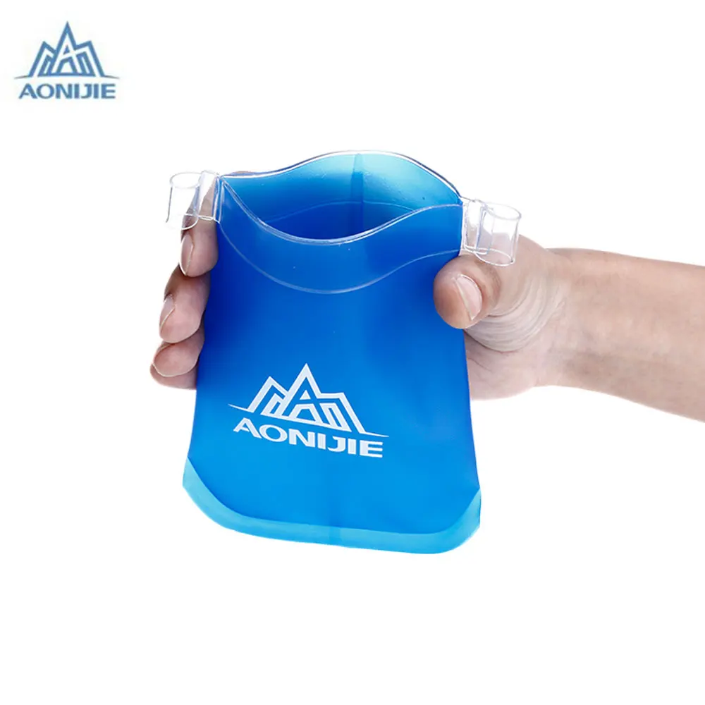 

AONIJIE TPU Folding Water Bottle Soft Marathon Cup Water Bag Cup Kettle Outdoor Sports Exercise Running