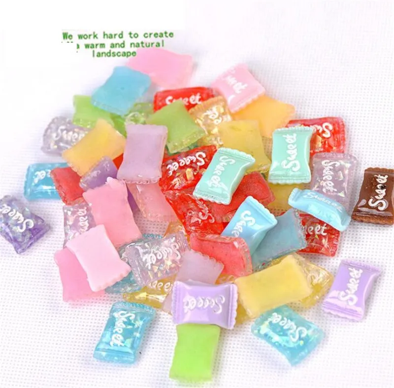 

Micro Landscape Sweet Candy Resin Crafts Home Decoration Accessories Mini Crafts Micro Landscape Craft Fairy Garden Miniatures