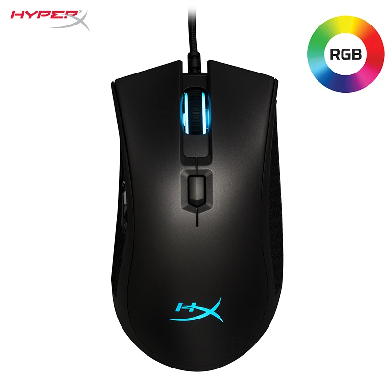Goede HyperX Pulsefire FPS Pro RGB Gaming Mouse top tier FPS prestaties Pixart 3389 sensor met inheemse DPI tot 16000 muizen NIEUWE