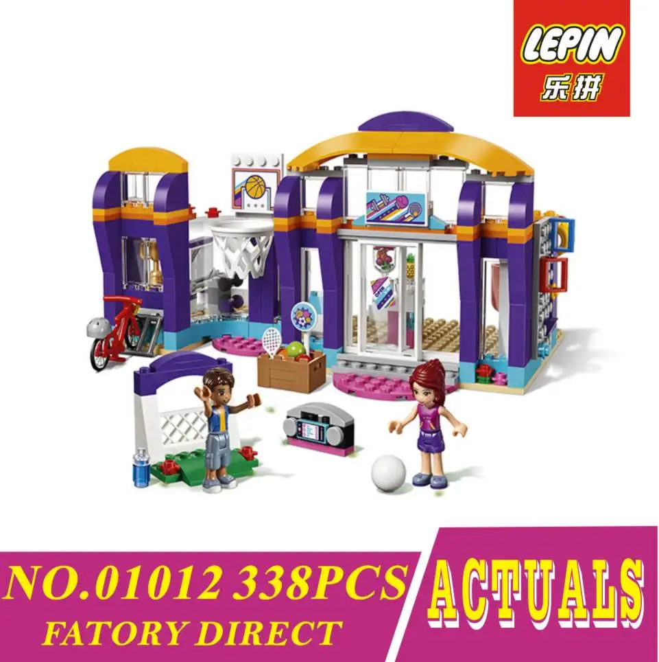 

Good Friend Girls Series LEPIN 01012 338Pcs The Lakeheart Sport Centre Set Children Building Blocks Bricks Toys Model Gift 41312