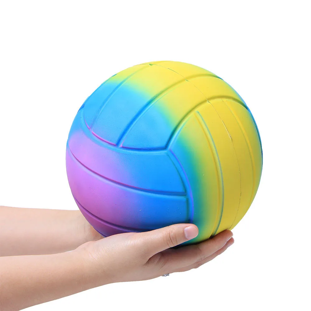 

Relax toys Jumbo Super Giant Soft Volleyball Slow Rising Squeeze Relieve Stress Toy poopsie slime surprise decorator D300119