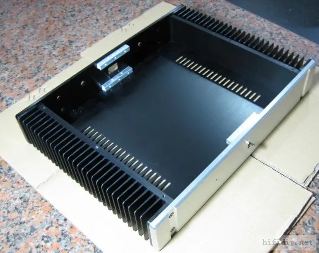 Усилитель шасси qf7-430 алюминиевый корпус 430*70*315 мм amp Чехол DIY box