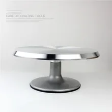 Инструмент для выпечки 12 дюймов алюминиевый сплав установлен наполняемое кремом для торта, установленный на поворотный стол