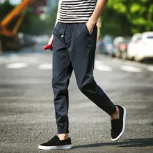 Для мужчин Повседневные штаны для мужчин мужской японский Харлан свободные Средства ухода за кожей стоп после черная весна прилив