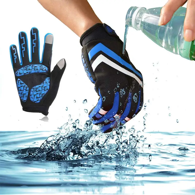 

MOREOK Cycling Gloves Team Full Finger Women Men Summer 2018 Washable Touch Screen Road Bike Glove Shockproof Sports Equipment