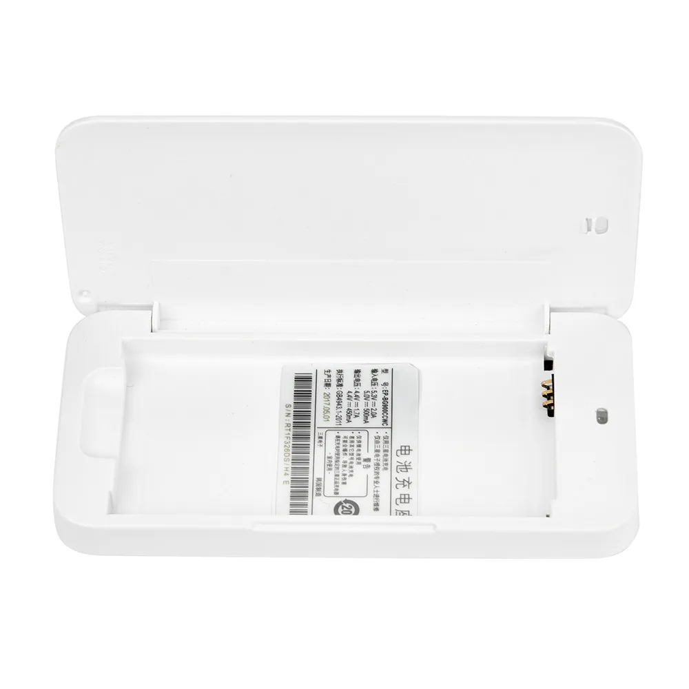 

vovotrade For Samsung Galaxy S5 Extra Spare Battery Charger safe storage box EP-BG900CCWC Drop Shipping