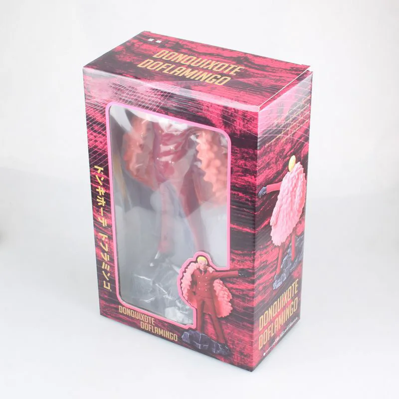 24 см одна деталь Donquixote Doflamingo фигурку ПВХ Коллекционная модель игрушки brinquedos для