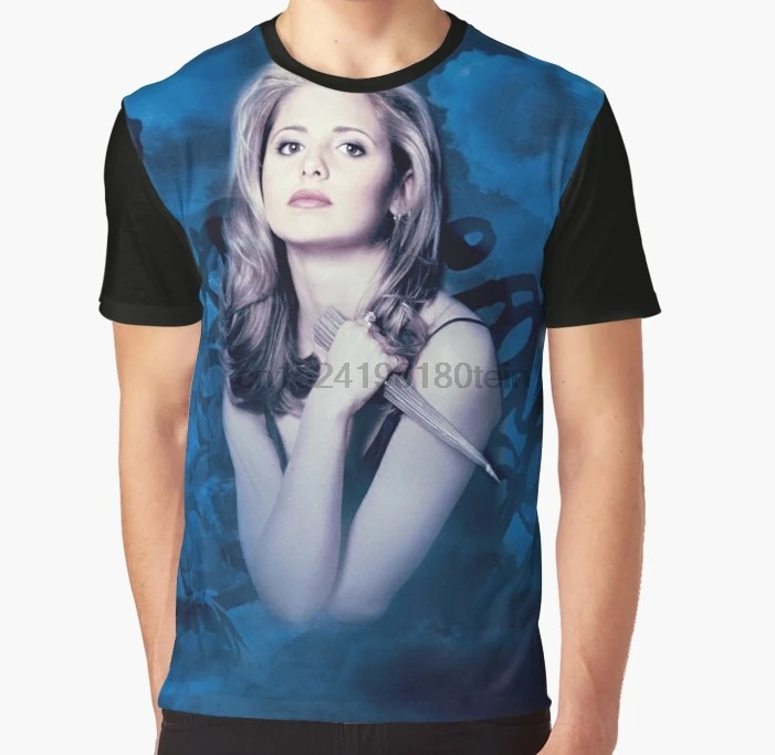 

All Over Print 3D Women T Shirt Men Funny tshirt Buffy Graphic T-Shirt